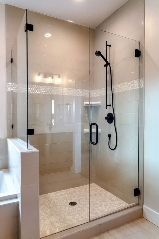 Tile and Glass Shower Enclosures